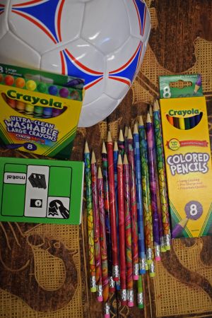 Pencils and Crayons